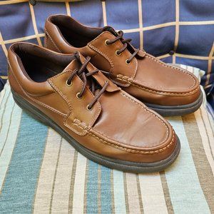 Hush Puppies "Gus" in FULL-GRAIN leather, VGUC, hard to find size